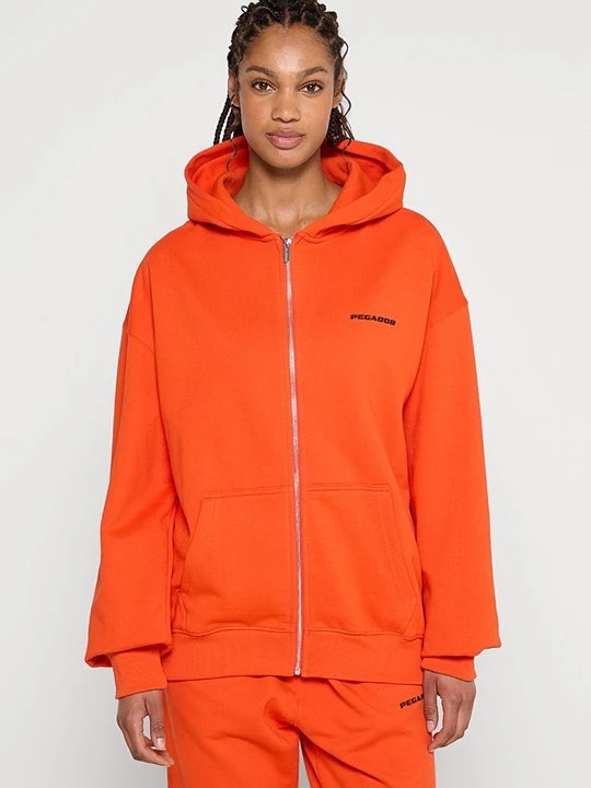 Foto van product Sweater met rits Pegador oranje