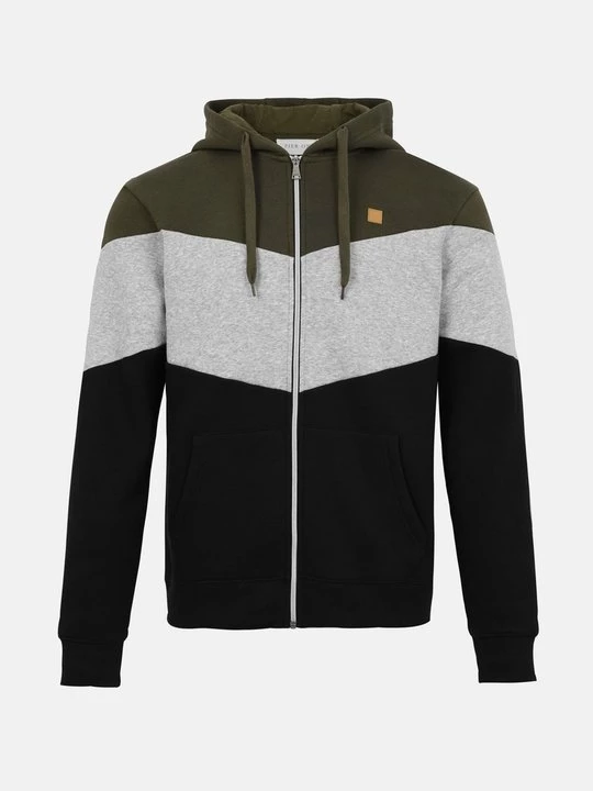 Foto van product Sweater met rits Pier One By Zalando donkergroen