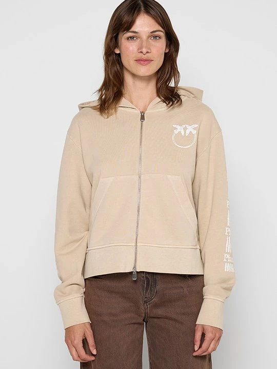 Foto van product Sweater met rits Pinko beżowy