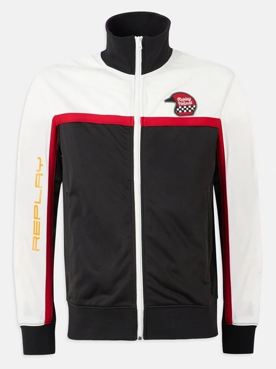 Foto van product Sweater met rits Replay wit