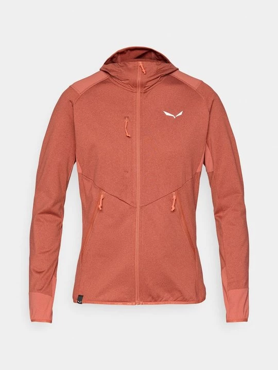 Foto van product Sweater met rits Salewa lichtrood