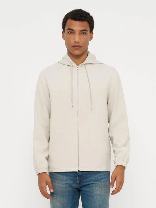 Foto van product Sweater met rits Sandro crème