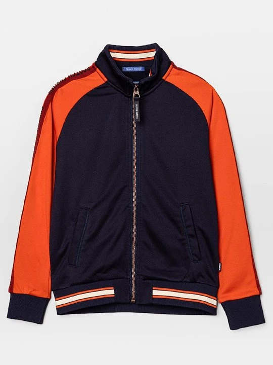 Foto van product Sweater met rits Scotch & Soda donkerblauw