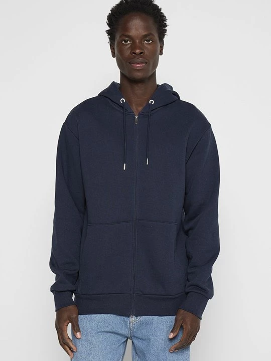 Foto van product Sweater met rits Selected donkerblauw