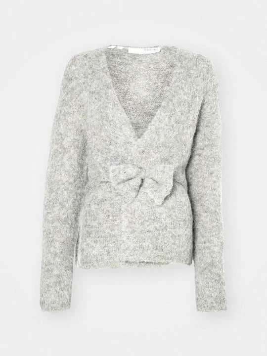 Foto van product Sweater met rits Selected grijs