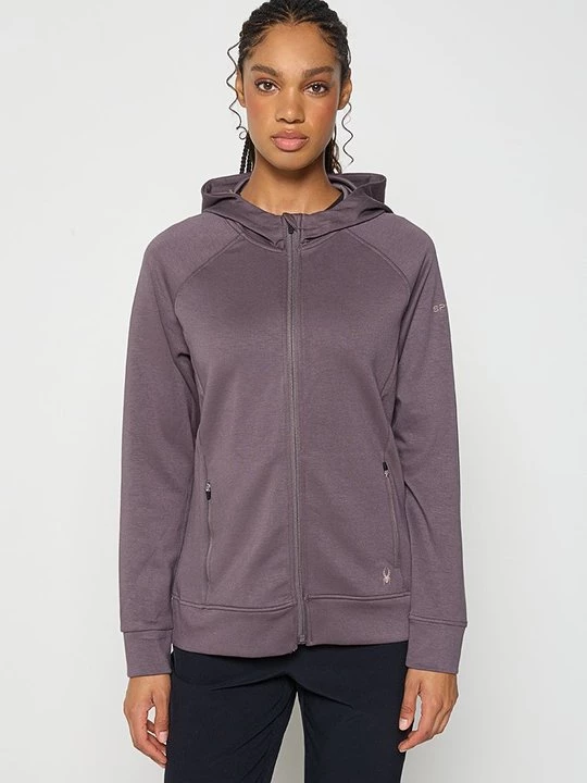 Foto van product Sweater met rits Spyder donkerbruin
