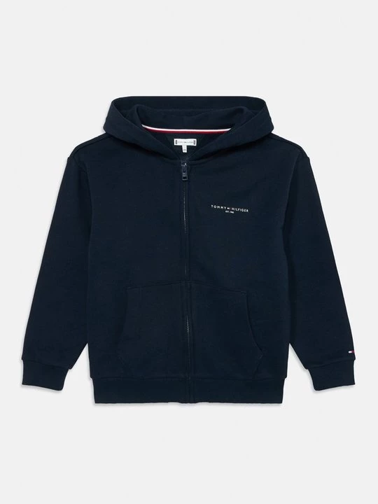 Foto van product Sweater met rits Tommy Hilfiger donkerblauw