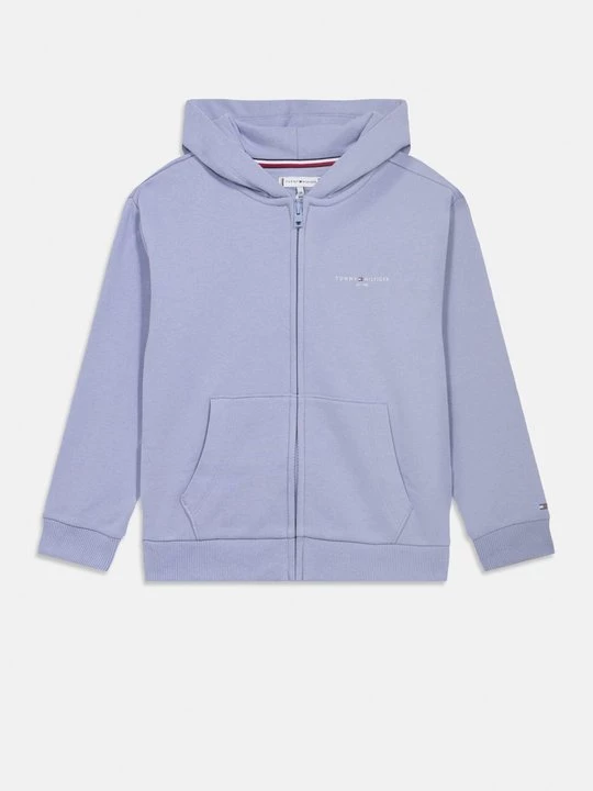 Foto van product Sweater met rits Tommy Hilfiger lila