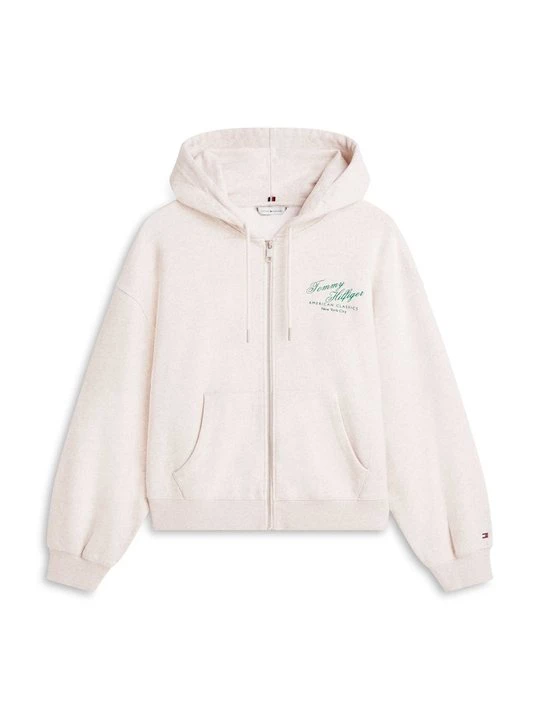 Foto van product Sweater met rits Tommy Hilfiger wit
