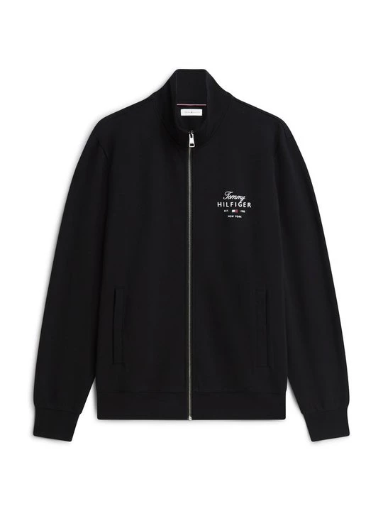 Foto van product Sweater met rits Tommy Hilfiger zwart