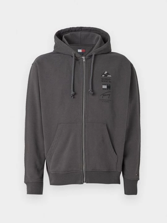 Foto van product Sweater met rits Tommy Jeans zwart