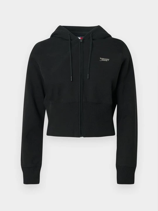 Foto van product Sweater met rits Tommy Jeans zwart