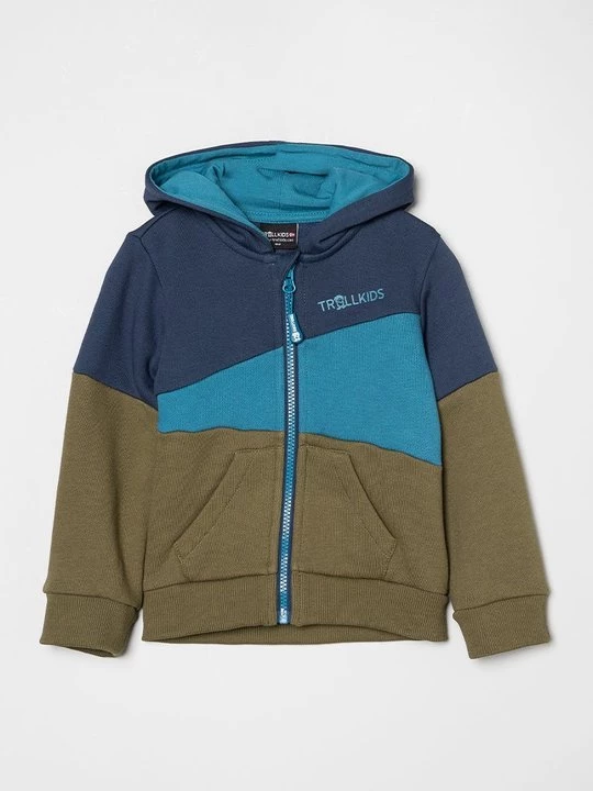 Foto van product Sweater met rits Trollkids blauw
