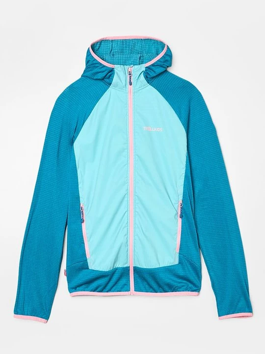 Foto van product Sweater met rits Trollkids blauw