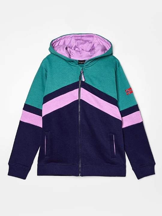 Foto van product Sweater met rits Trollkids paars