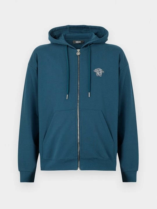 Foto van product Sweater met rits Versace donkerblauw