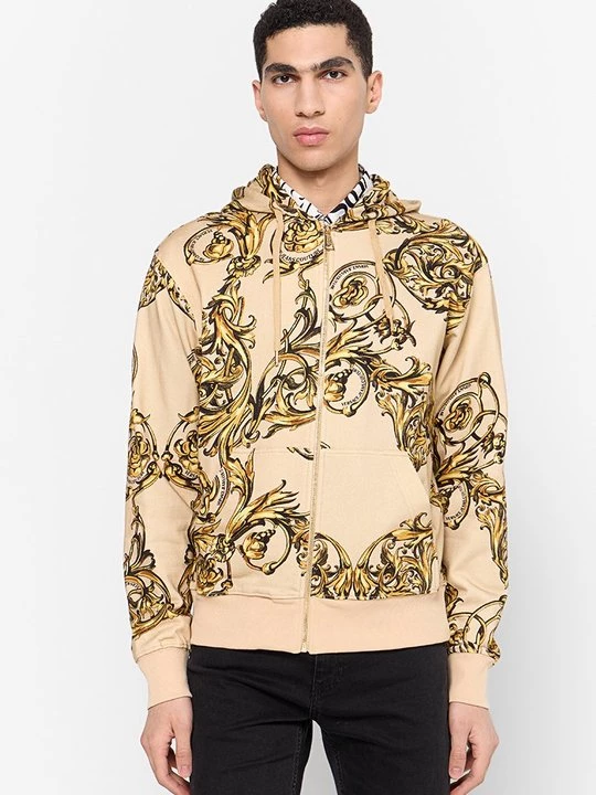 Foto van product Sweater met rits Versace Jeans Couture beżowy