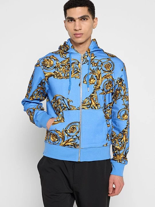 Foto van product Sweater met rits Versace Jeans Couture blauw