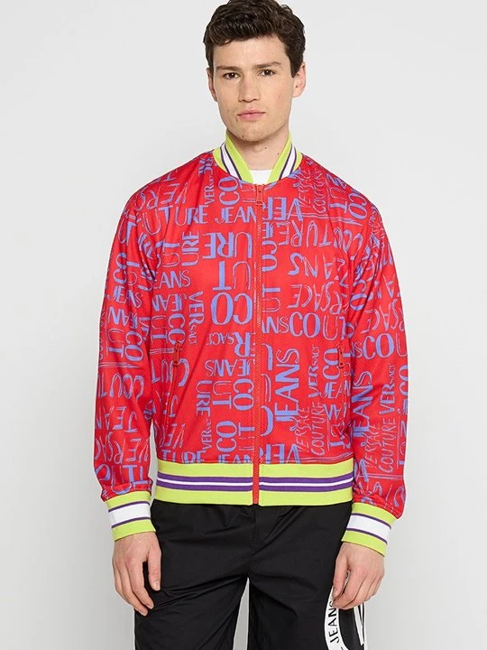 Foto van product Sweater met rits Versace Jeans Couture rood