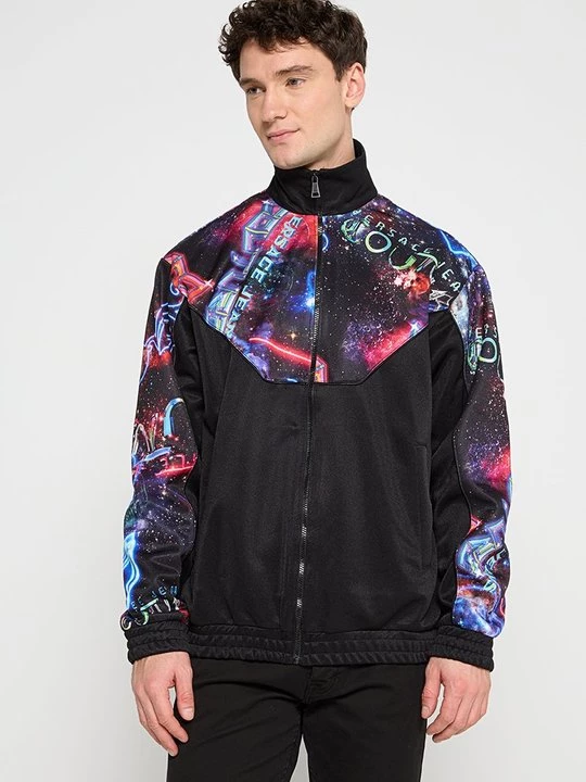 Foto van product Sweater met rits Versace Jeans Couture zwart