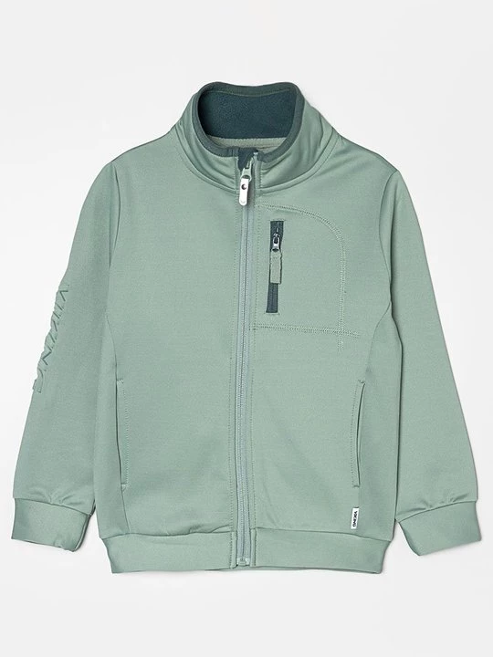 Foto van product Sweater met rits Viking groen