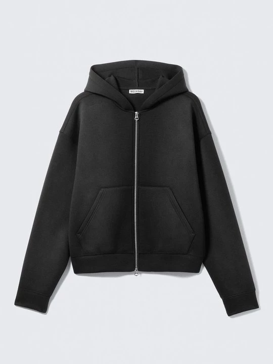 Foto van product Sweater met rits Weekday zwart