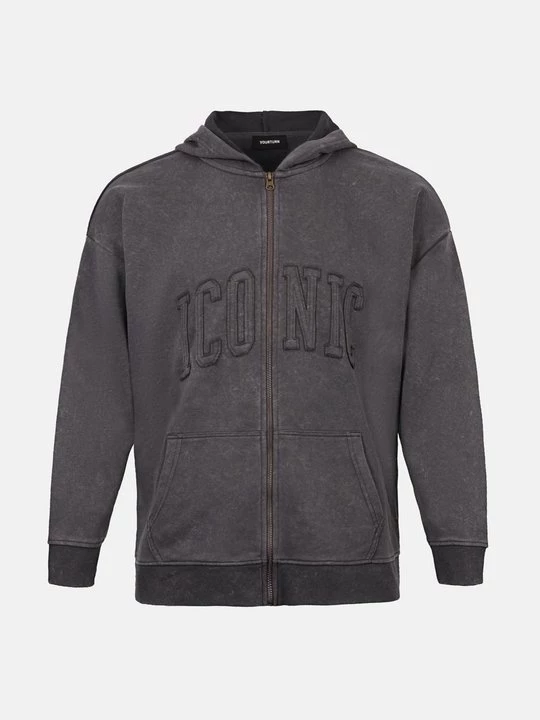 Foto van product Sweater met rits YOURTURN By Zalando donkergrijs