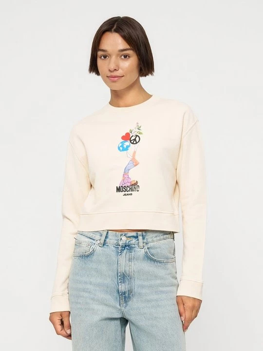 Foto van product Sweater MOSCHINO crème