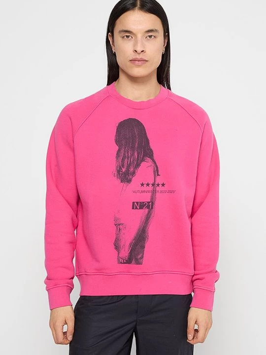 Foto van product Sweater N°21 donkerroze