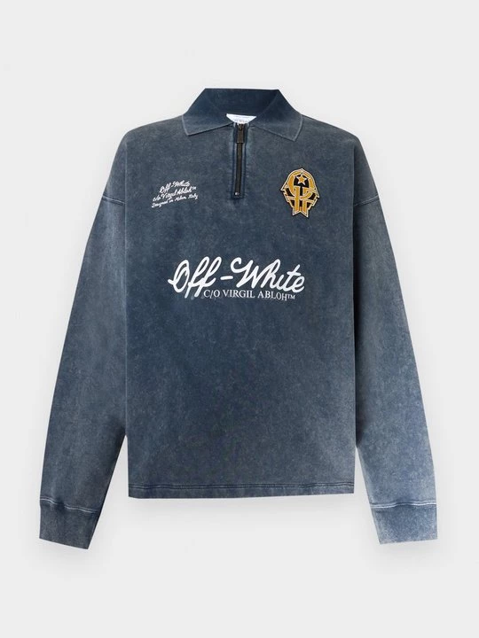 Foto van product Sweater Off White donkerblauw