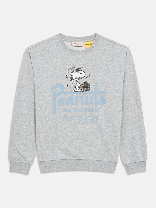 Foto van product Sweater ONLY GIRLS lichtgrijs gemêleerd