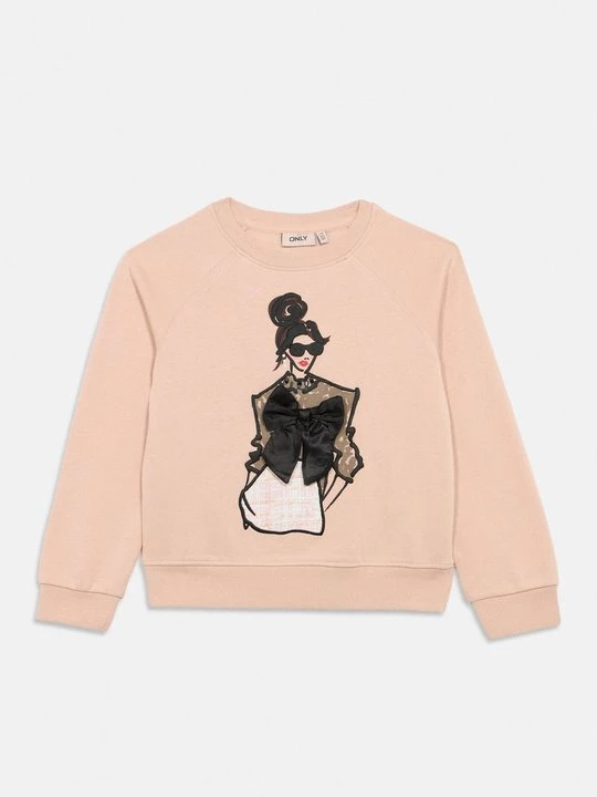 Foto van product Sweater ONLY GIRLS roze
