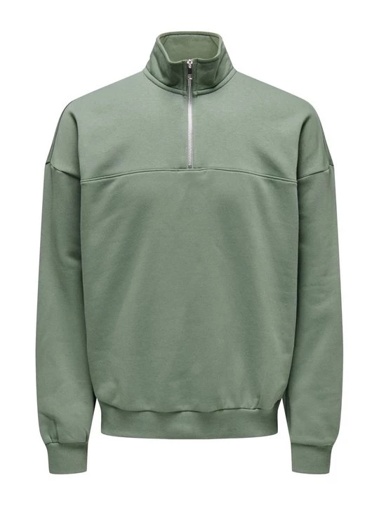 Foto van product Sweater Only & Sons groen gemêleerd