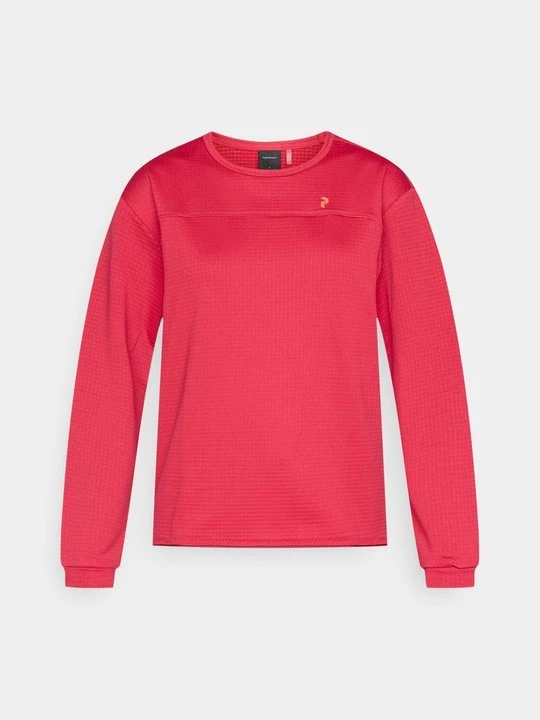 Foto van product Sweater Peak Performance bordeauxrood