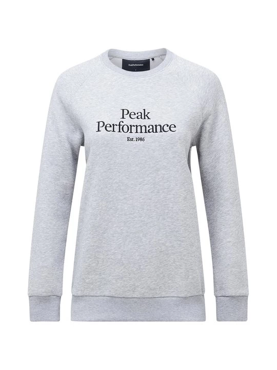 Foto van product Sweater Peak Performance grijs