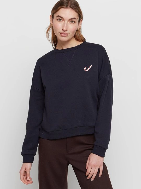 Foto van product Sweater Pieces donkerblauw