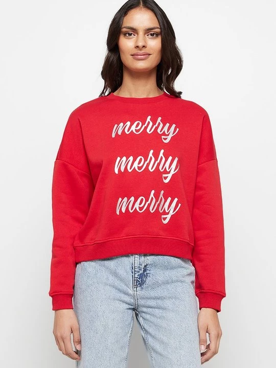 Foto van product Sweater Pieces rood