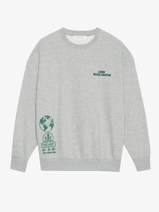 Foto van product Sweater Pier One By Zalando grijs gemêleerd