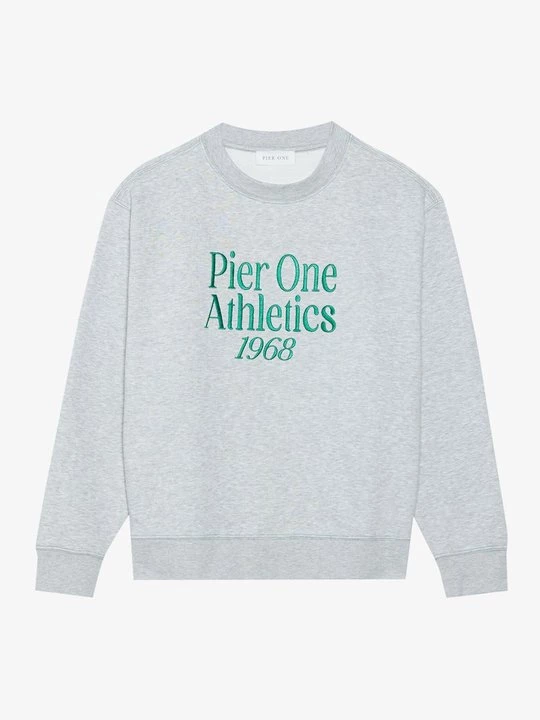 Foto van product Sweater Pier One By Zalando lichtgrijs gemêleerd