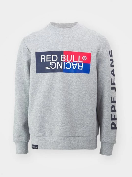 Foto van product Sweater Red Bull lichtgrijs