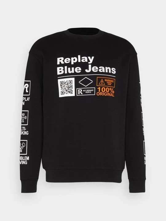 Foto van product Sweater Replay zwart