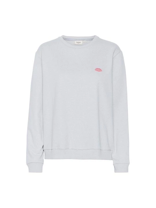 Foto van product Sweater Saint Tropez grijs gemêleerd