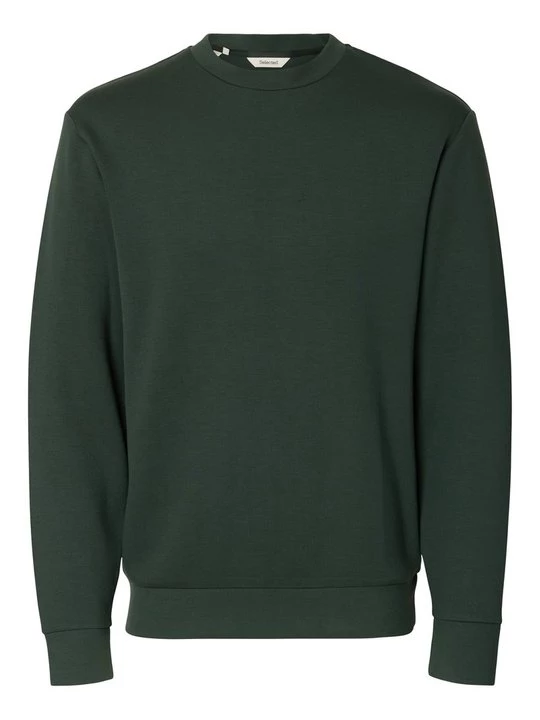 Foto van product Sweater Selected donkergroen