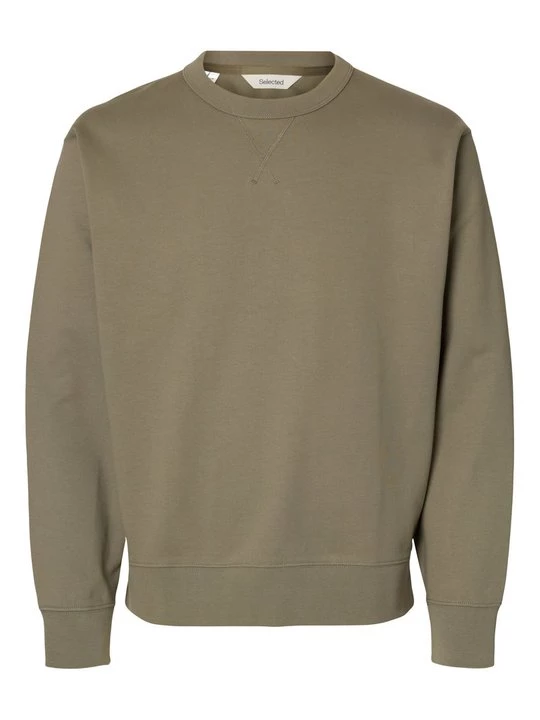 Foto van product Sweater Selected olijfgroen