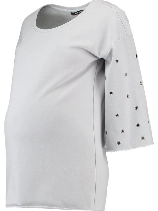 Foto van product Sweater Supermom lichtgrijs