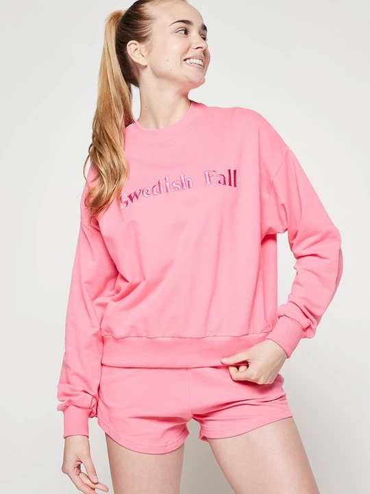 Foto van product Sweater Swedish Fall donkerroze