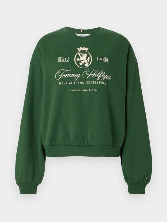Foto van product Sweater Tommy Hilfiger donkergroen