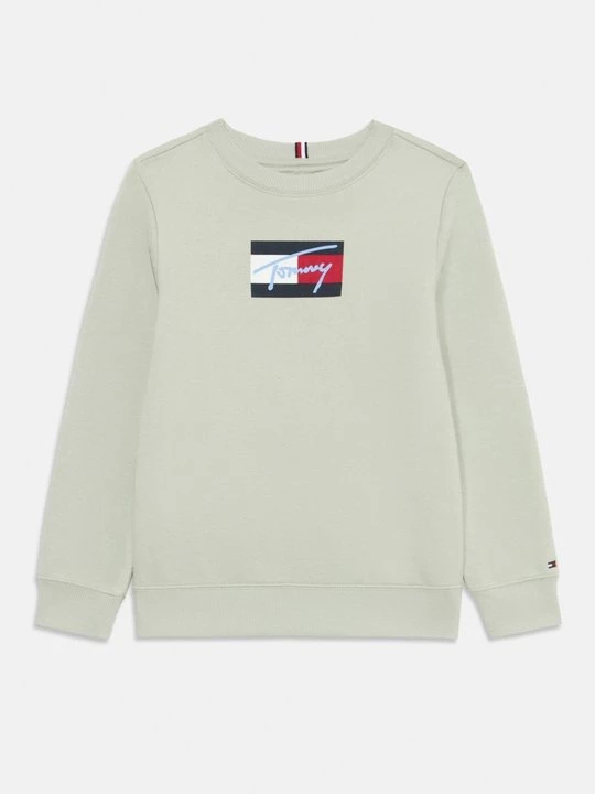Foto van product Sweater Tommy Hilfiger lichtgroen