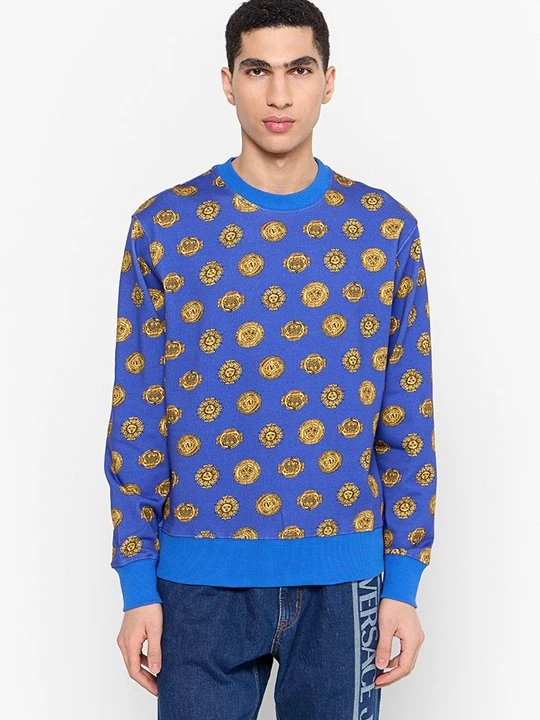 Foto van product Sweater Versace Jeans Couture blauw