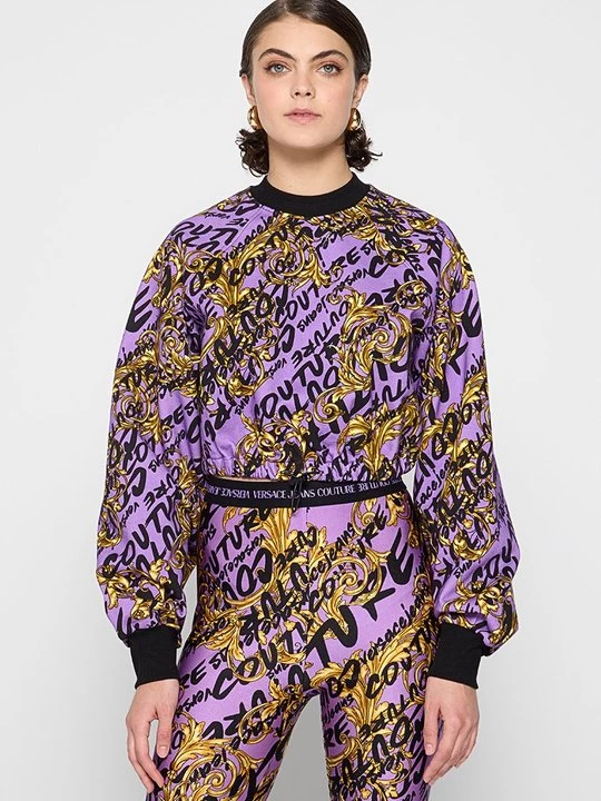 Foto van product Sweater Versace Jeans Couture paars